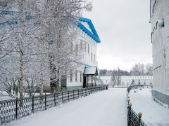 Зима. Раифский монастырь